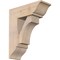 Ekena Millwork Westlake Traditional Smooth Bracket w/ Offset Brace, Douglas Fir, 7 1/2"W x 20"D x 24"H BKT0806X20X24WTL01SDF - alternate 1
